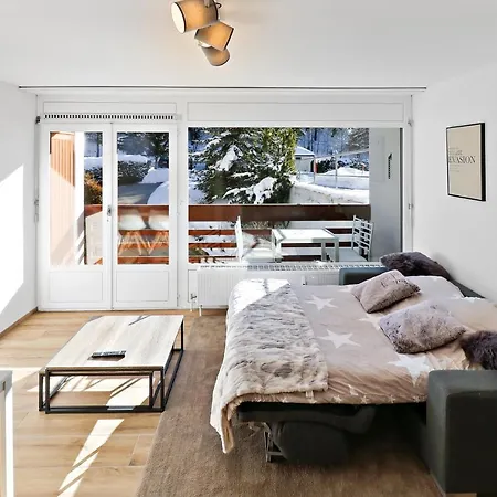 דירה Cosy Et Renove Au Coeur De La Station קראנס-מונטנה